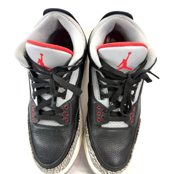 Nike Air Jordan 3 Retro OG “Black Cement” 2018 Size 12 | Pre-Owned | See Details - Picture 7 of 10